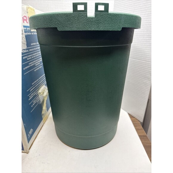 Vintage Rival Electric Ice Cream Freezer Maker 6 Qt Quart Model 8605 USA Green - Picture 13 of 16